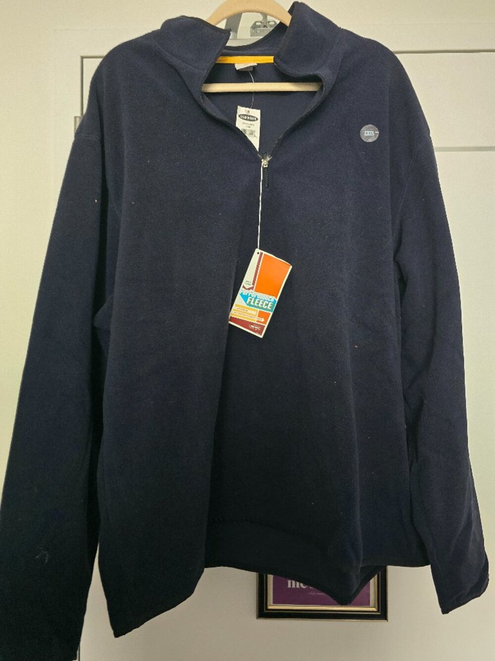 NWT Old Navy Performance Fleece Quarter-Zip Pullover